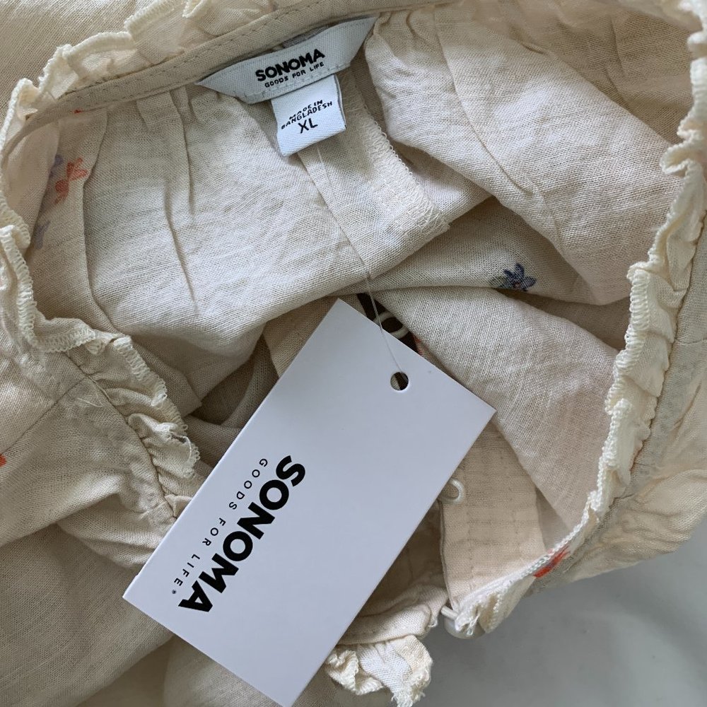 NWT Sonoma Goods for Life Women's Top Blouse, Size XL - Picture 8 of 14
